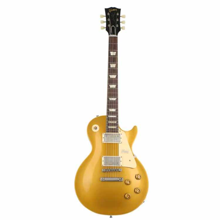 Guitarra Eléctrica Gibson 57 Les Paul Gold Top Darkback Vos Nh